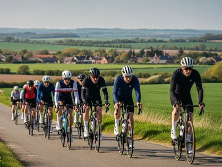 Cycling in Scenic Lincolnshire Wolds